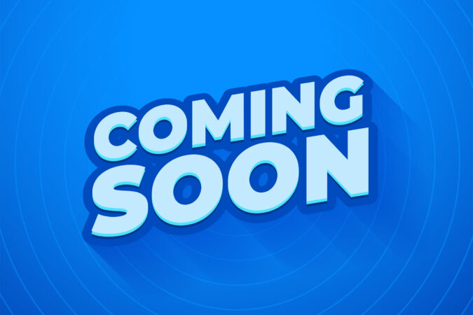 coming soon marketing template for new store opening vector